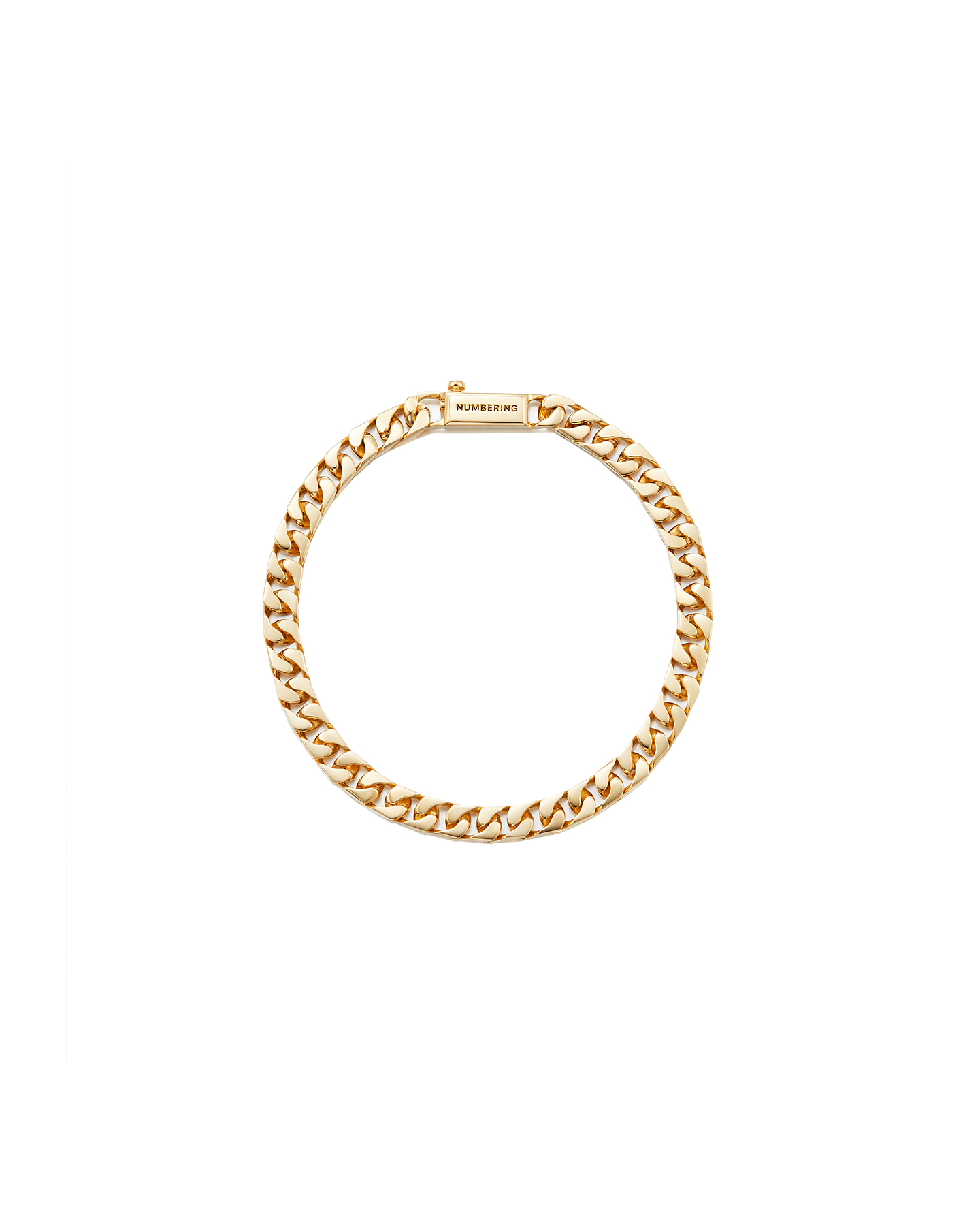 Numbering ♥ #5937 Classic Curb Chain Bracelet 5937_1.jpg